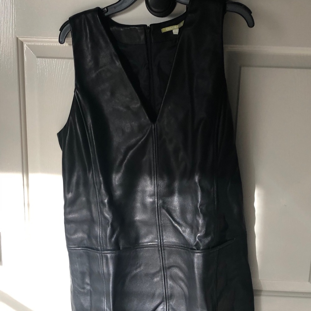Gianni Bini Authentic Leather Dress